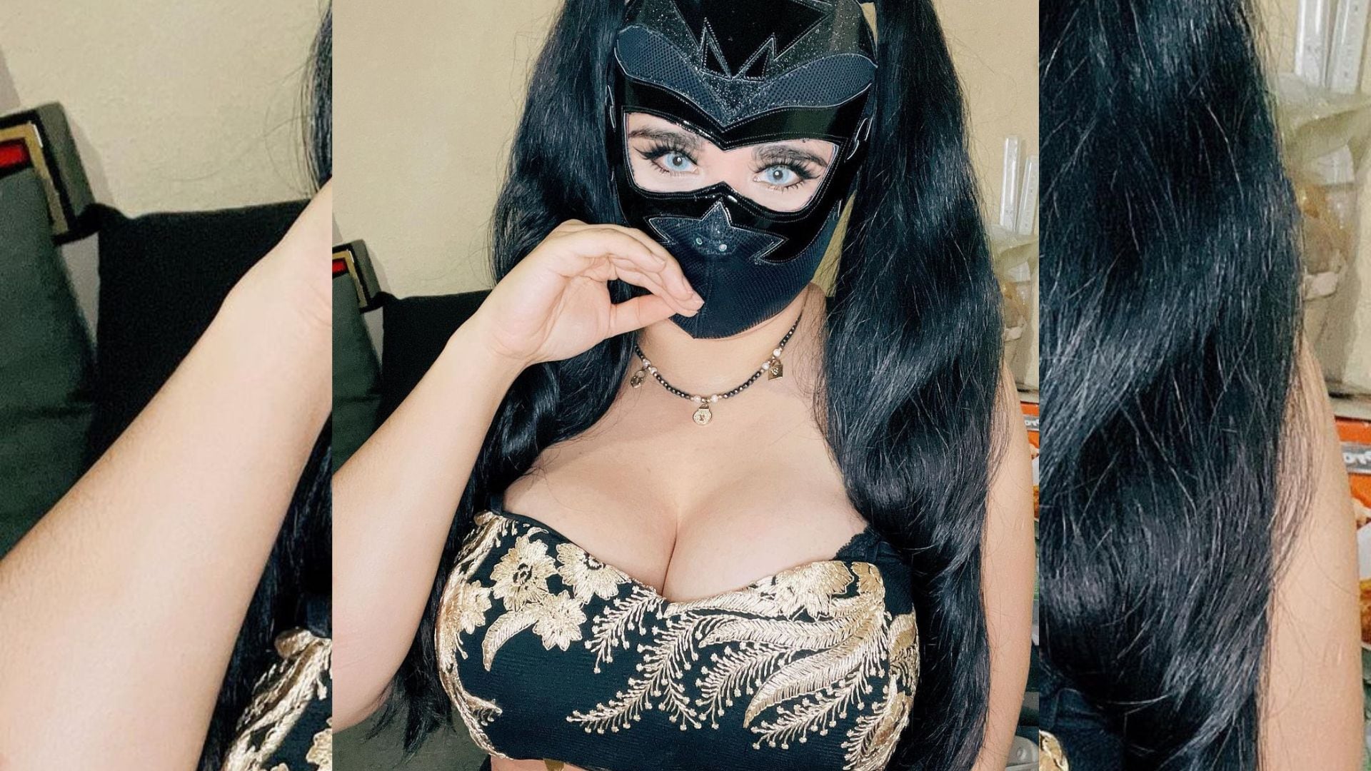 Ella es Mystique, la luchadora mexicana que ahora muestra de más en OnlyFans